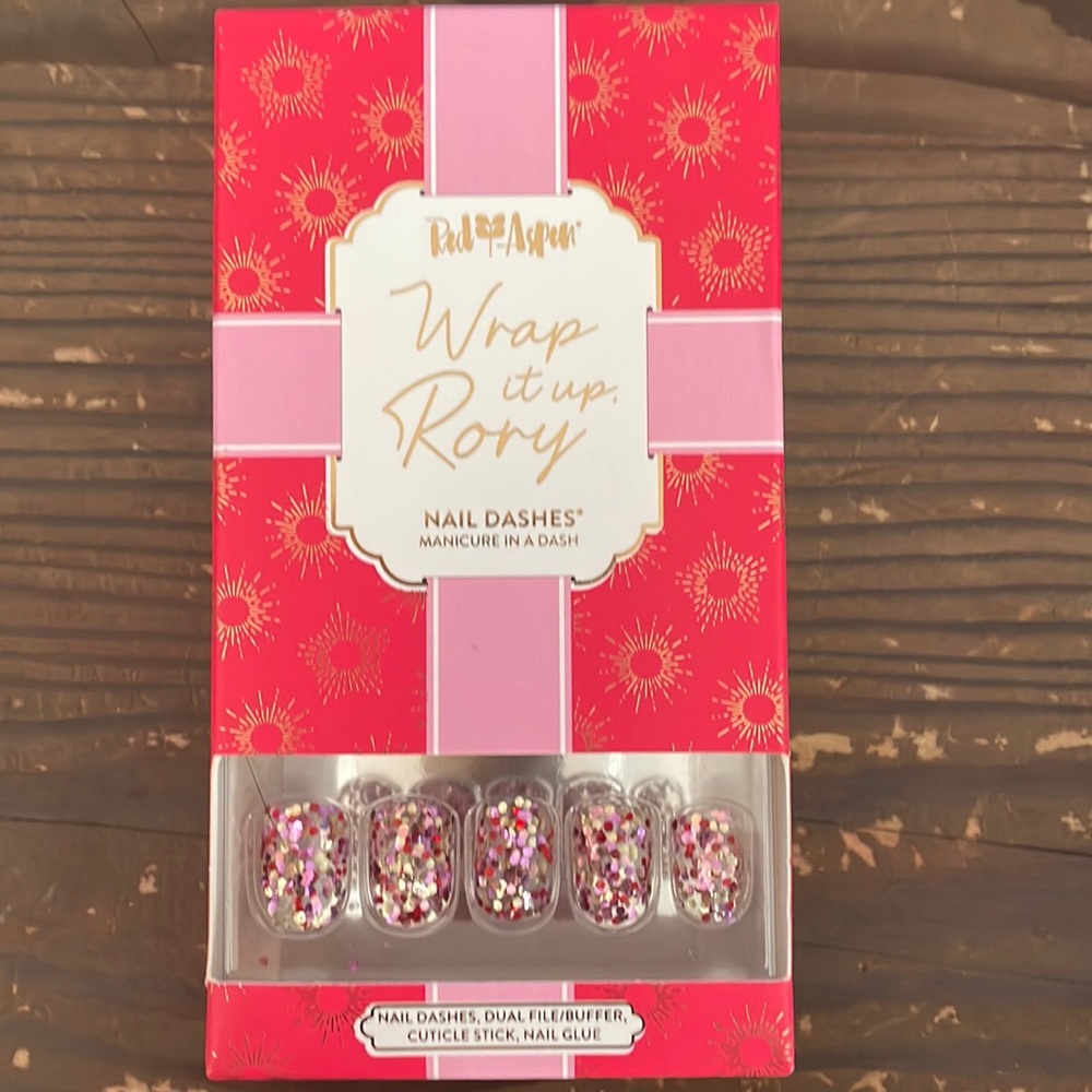 RED ASPEN “Wrap it Up Rory” Holiday Nails